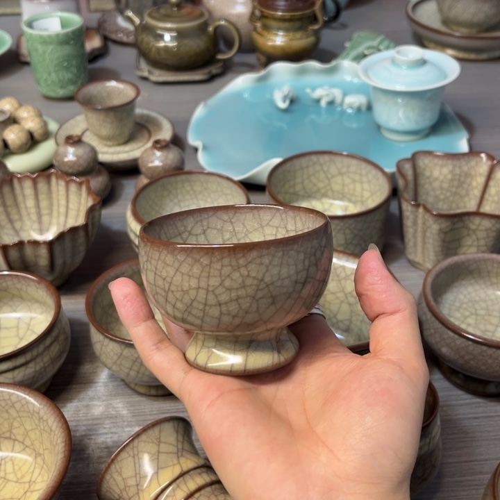 蒋加宝 传世哥窑 高足