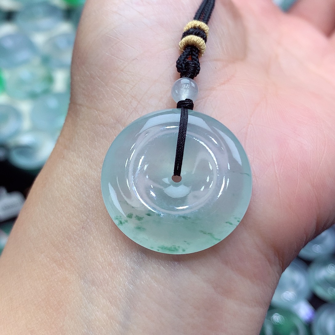 颈饰未镶嵌翡翠编号21-尺寸25/6.1