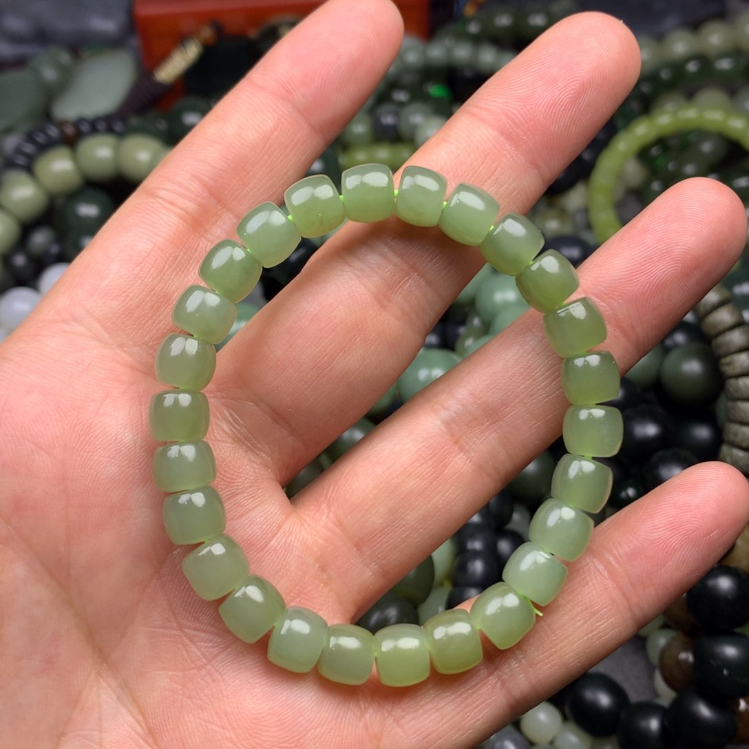 和田玉手链未镶嵌