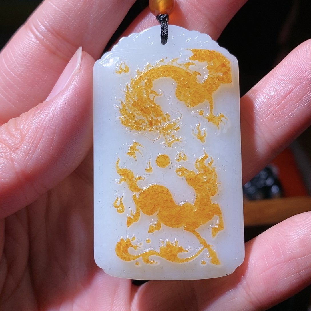 和田玉挂件未镶嵌