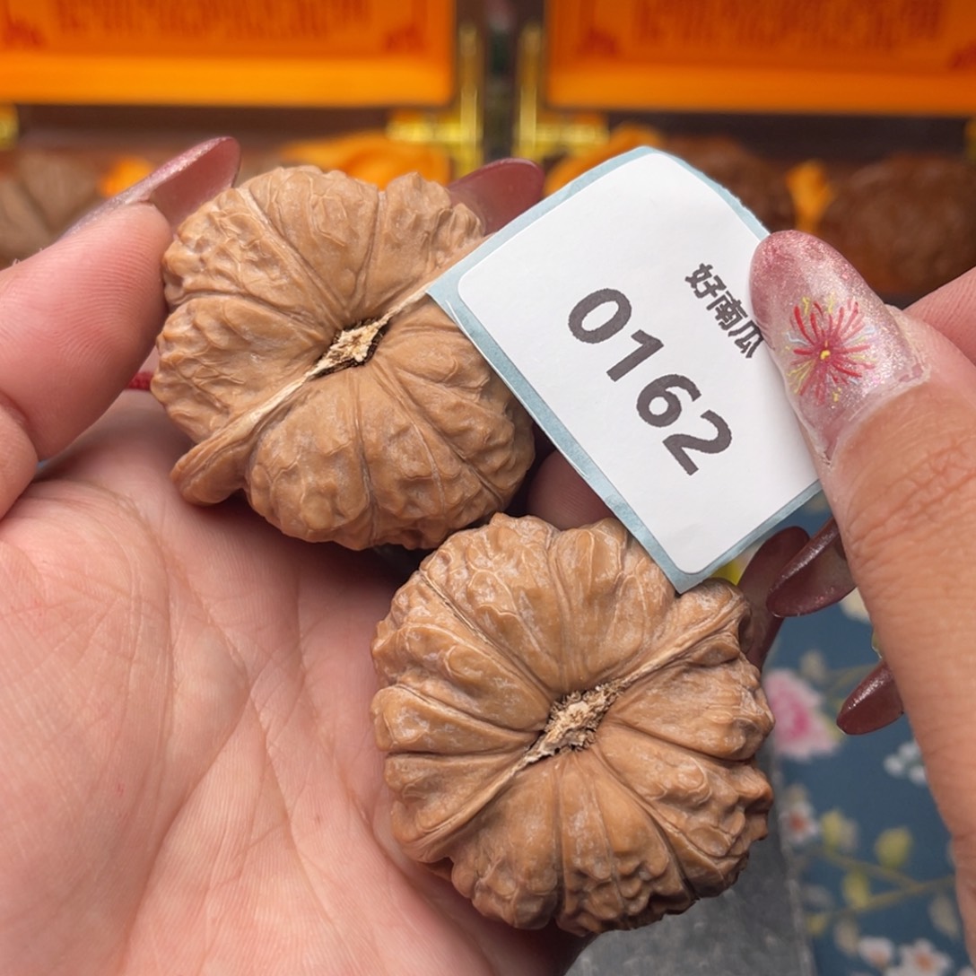 文玩核桃把件南瓜墩46.0162