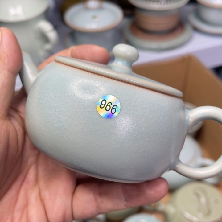 汝州原矿原釉微瑕966不退不换