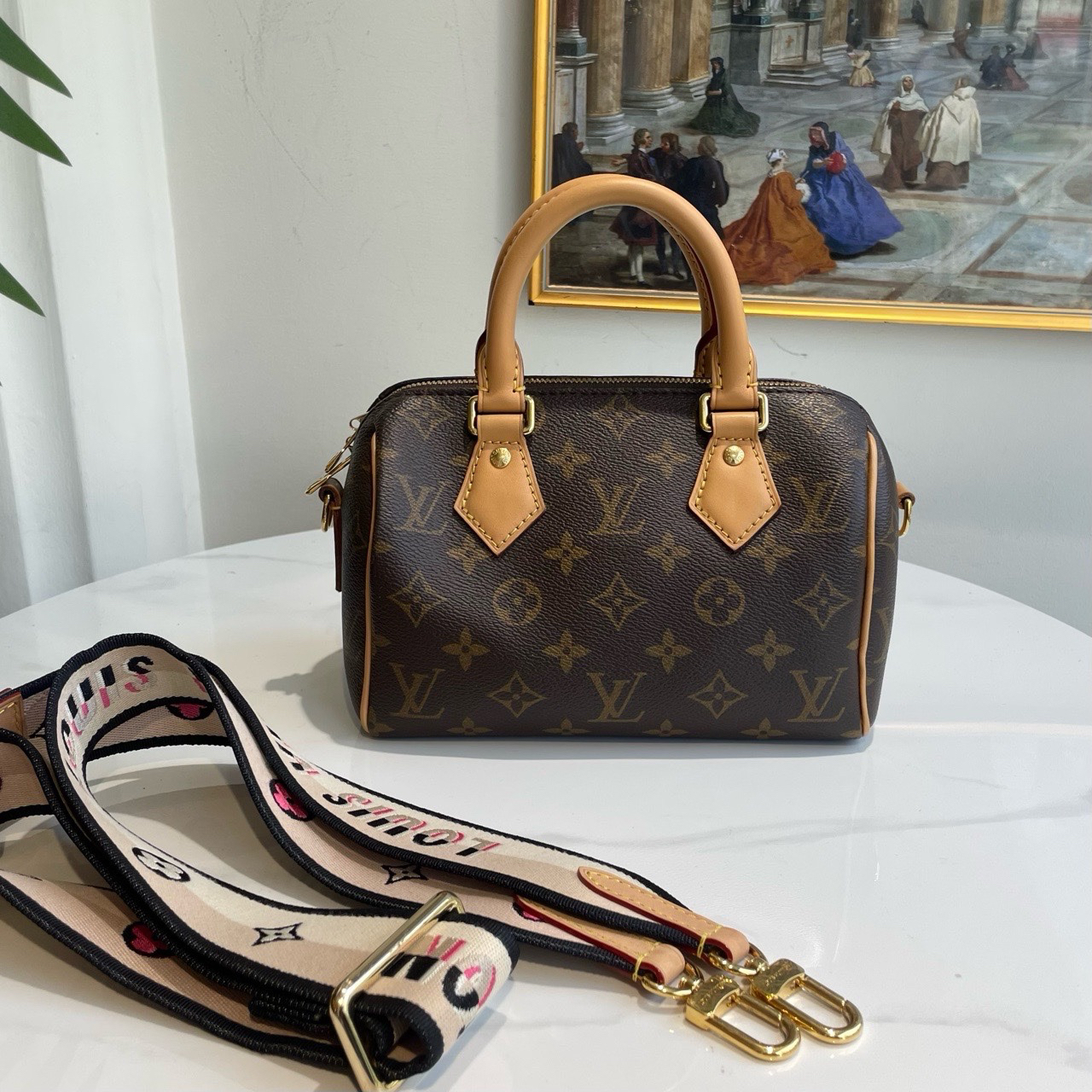 95新 LouisVuitton/路易威登 多宝二奢/72464/sp20 缺锁具肩带补
