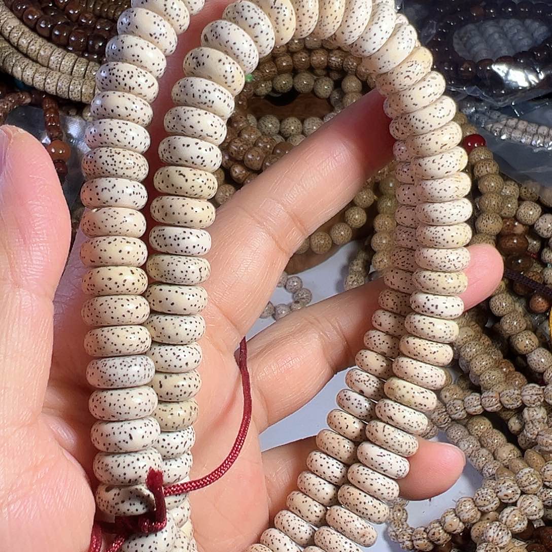 星月菩提手串星月菩提脱脂顺白