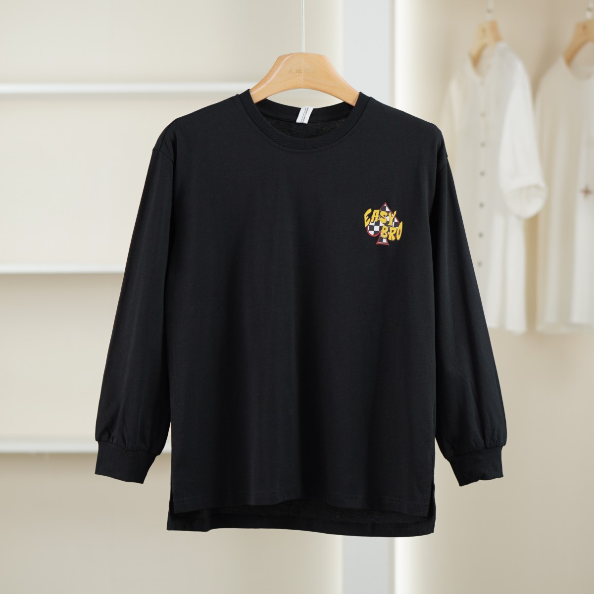 麦迪尚品 一路童行 3120816 春季简约休闲圆领卫衣童装品牌