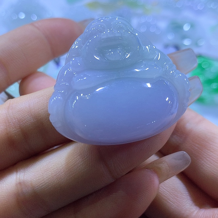 颈饰未镶嵌翡翠天然翡翠A货吊坠