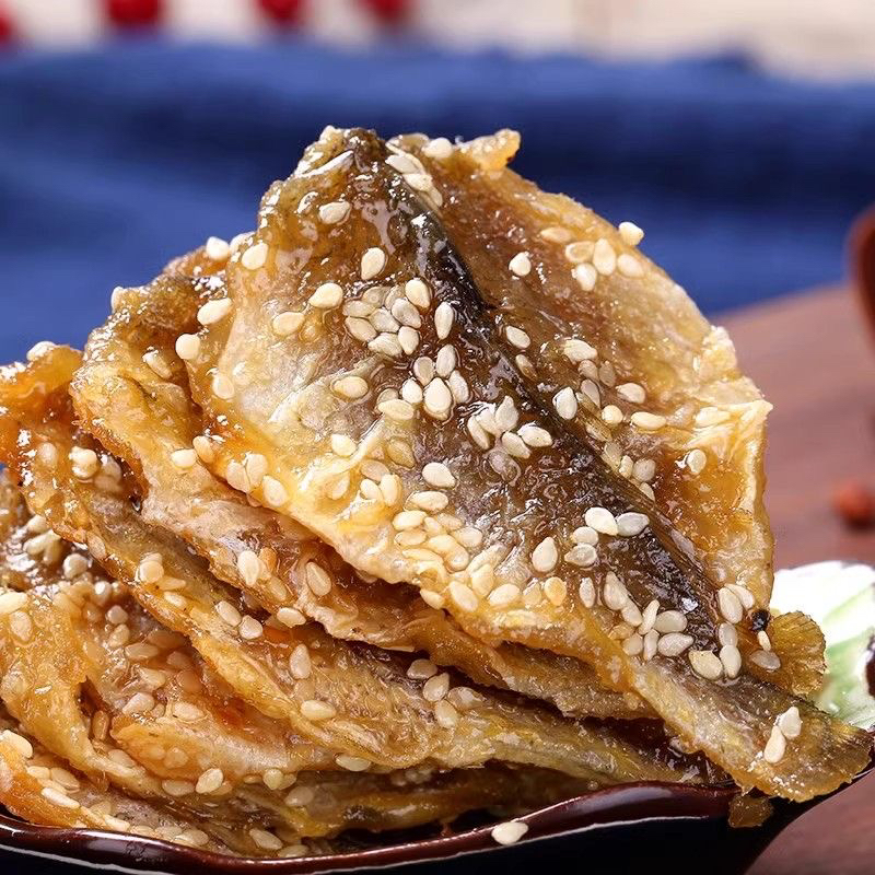 特产即食芝麻红娘鱼片海味特产营养海鲜零食