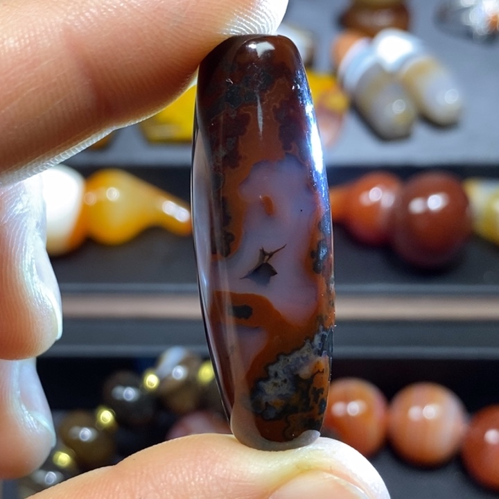 玛瑙/玉髓未镶嵌挂件