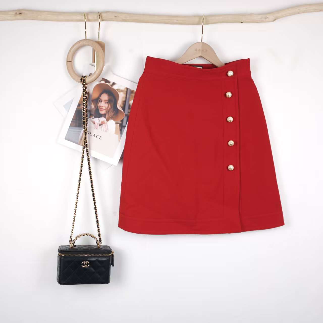 99新 GUCCI/古驰 海囤K/古驰裙子/40码/da158070