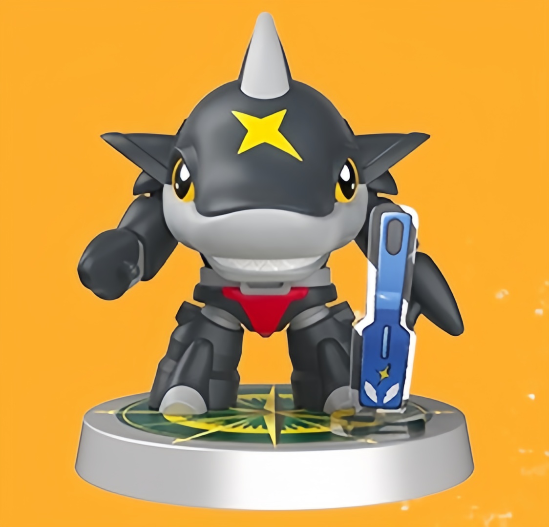 正版授权卡布达鲨鱼辣椒潮玩手办滴胶公仔周边模型儿童礼物玩具