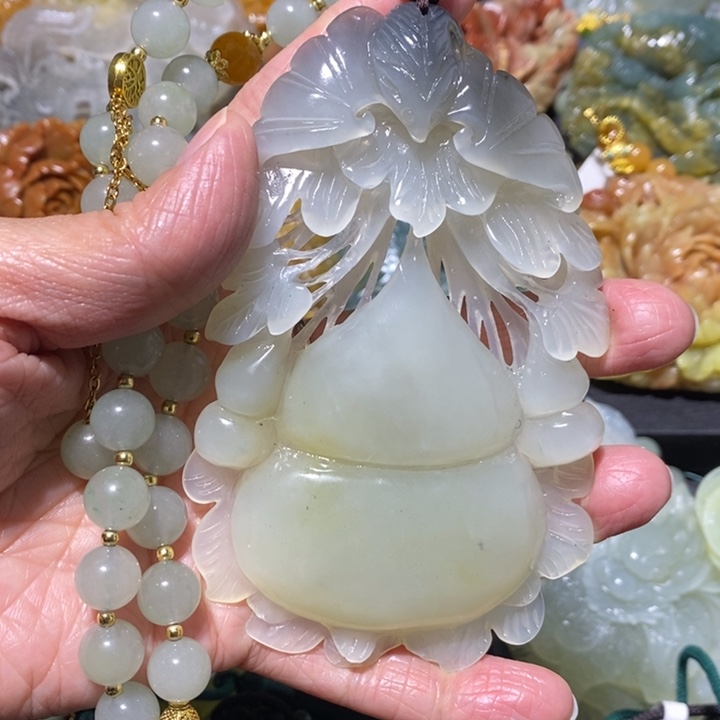 岫玉岫玉吊坠未镶嵌