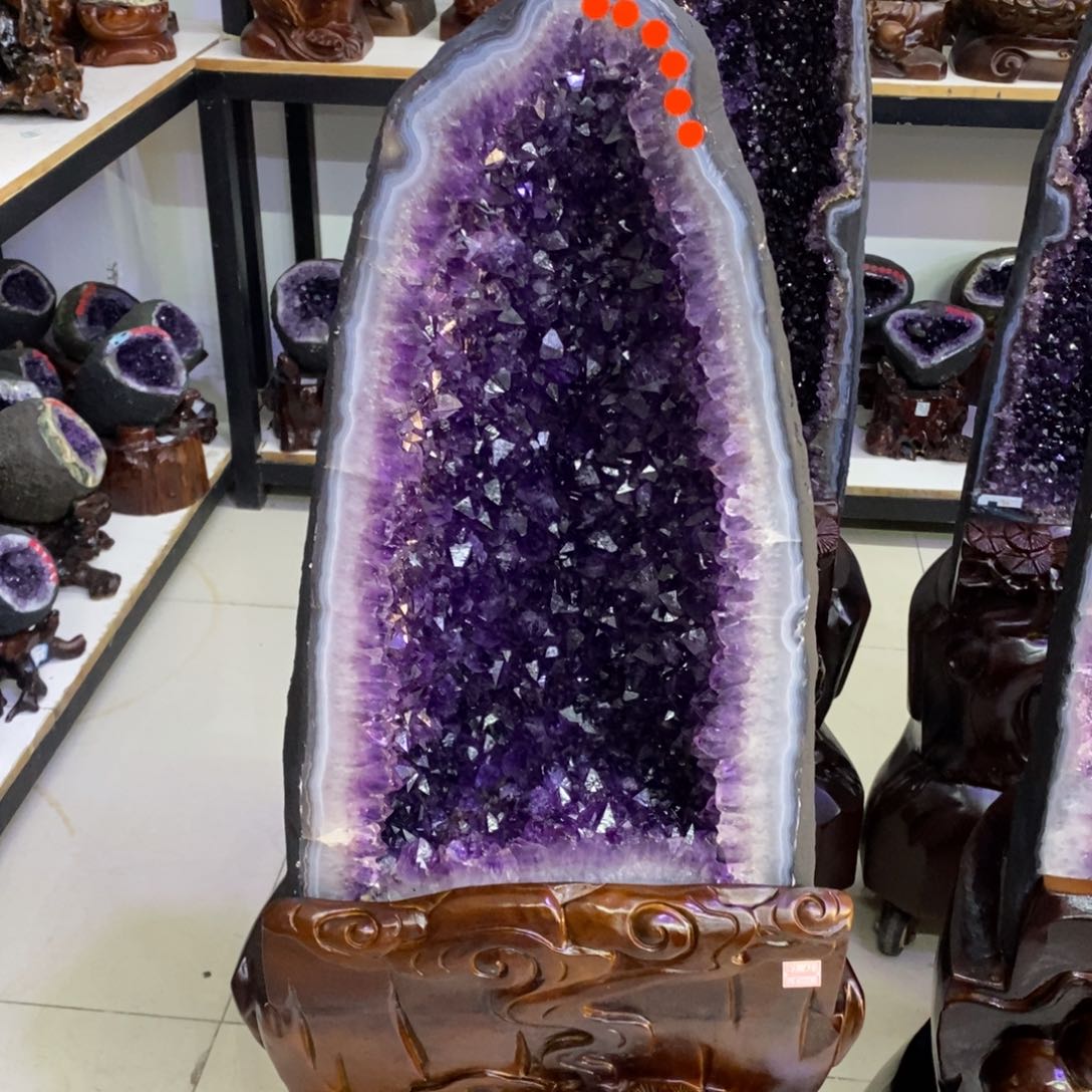 水晶摆件婷未镶嵌