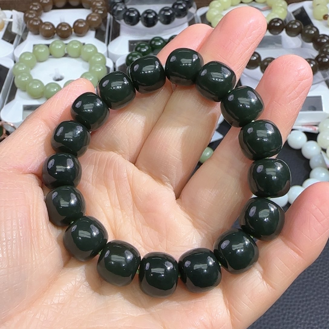 和田玉手链未镶嵌