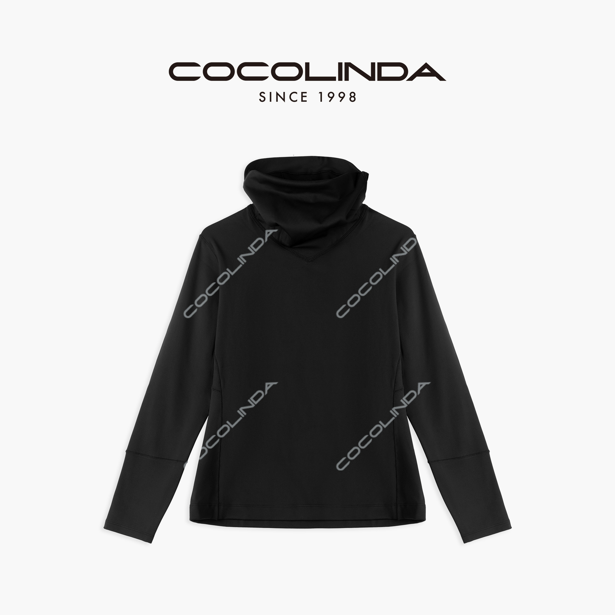 COCOLINDA骑行服长袖套头连帽卫衣C2167