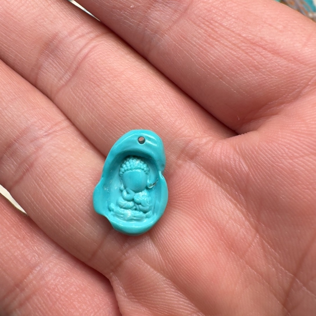 绿松石珠宝奇石未镶嵌