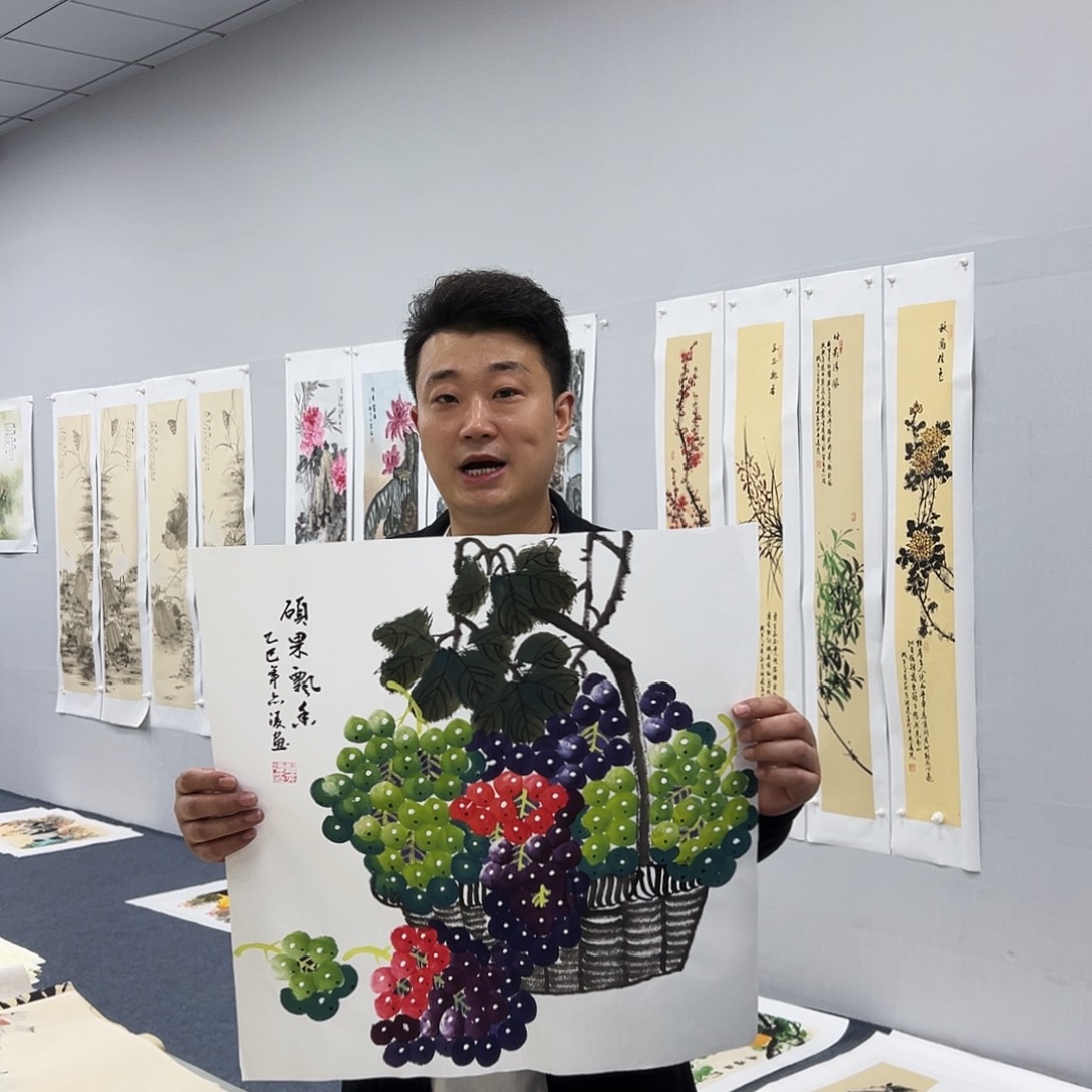 国画国画作品宣纸纯手绘