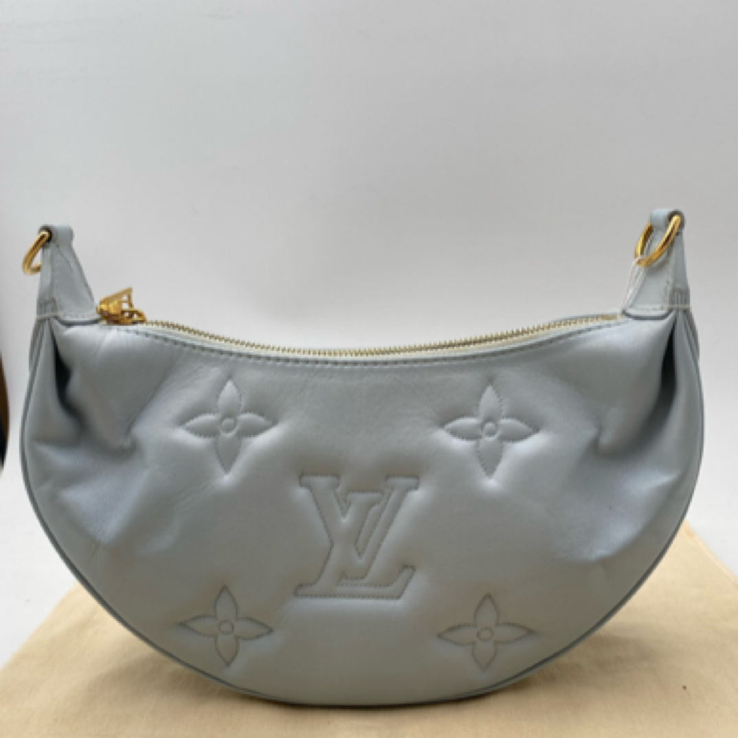 95新 LouisVuitton/路易威登 全皮款斜挎包月亮蓝 芯片款/JW3224
