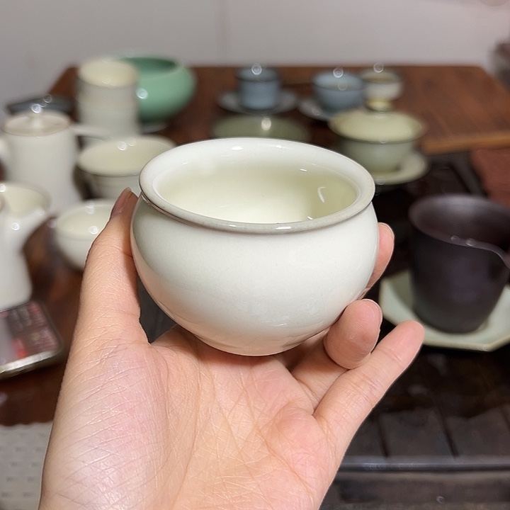 小米茶器龙泉云间青瓷