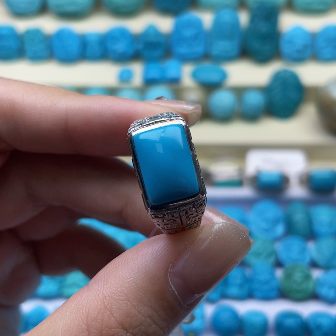 绿松石珠宝奇石未镶嵌