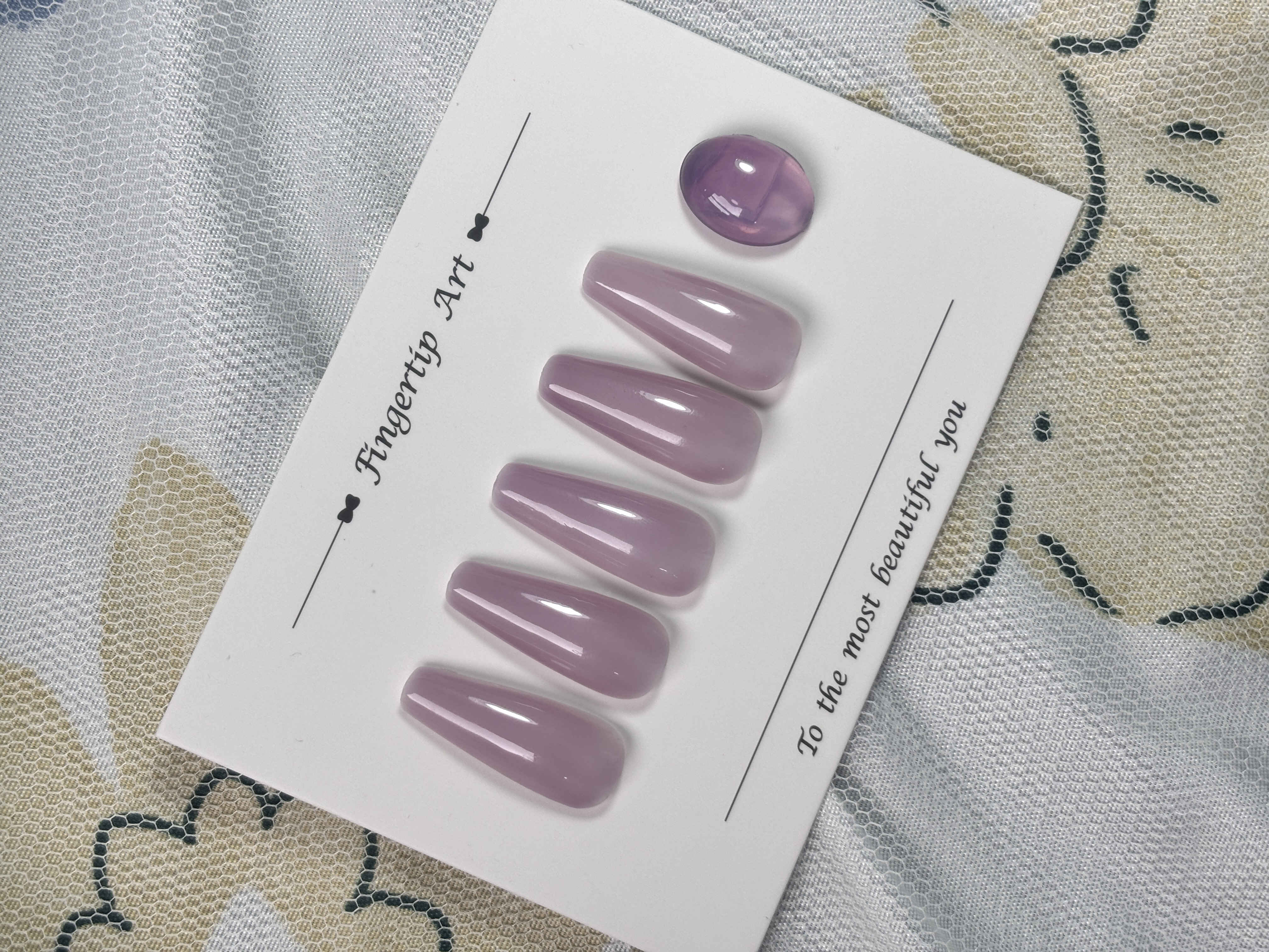 嘉尚睿甲油胶新款冰透紫色显白烤灯秋冬甲胶油美甲店专用光疗胶