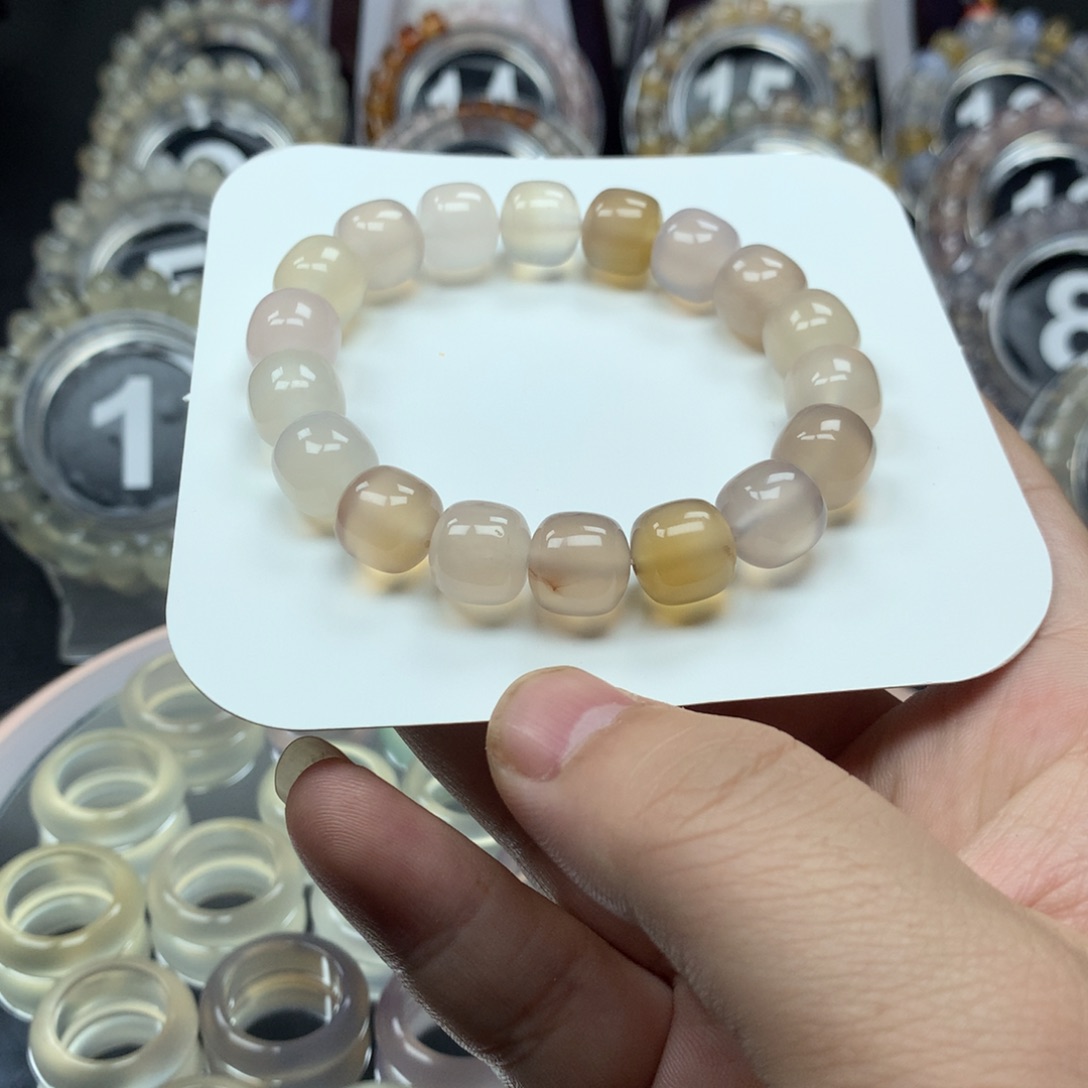 玛瑙/玉髓未镶嵌手串