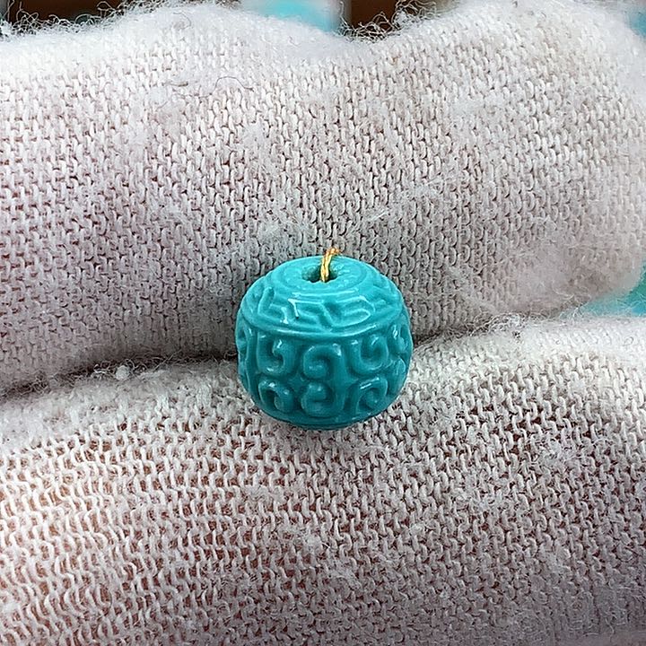 绿松石挂件未镶嵌