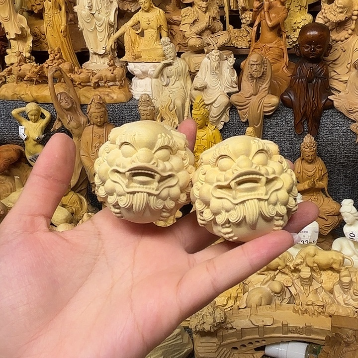 黄杨木黄杨木瑕疵貔貅