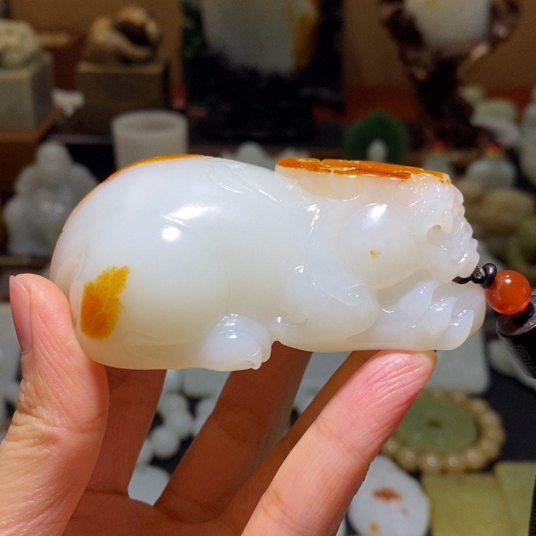 和田玉挂件未镶嵌用****8