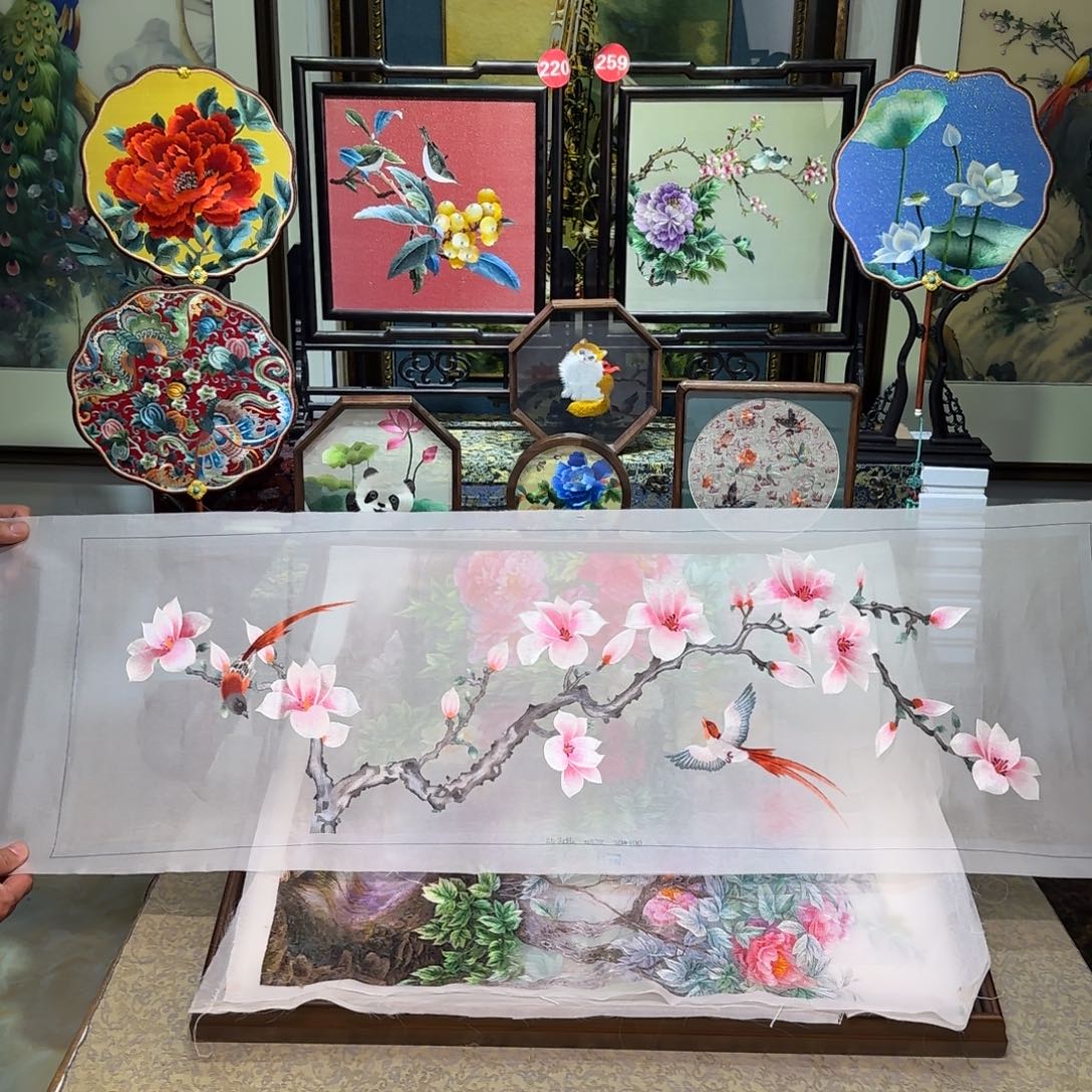 刺绣刺绣工艺精湛