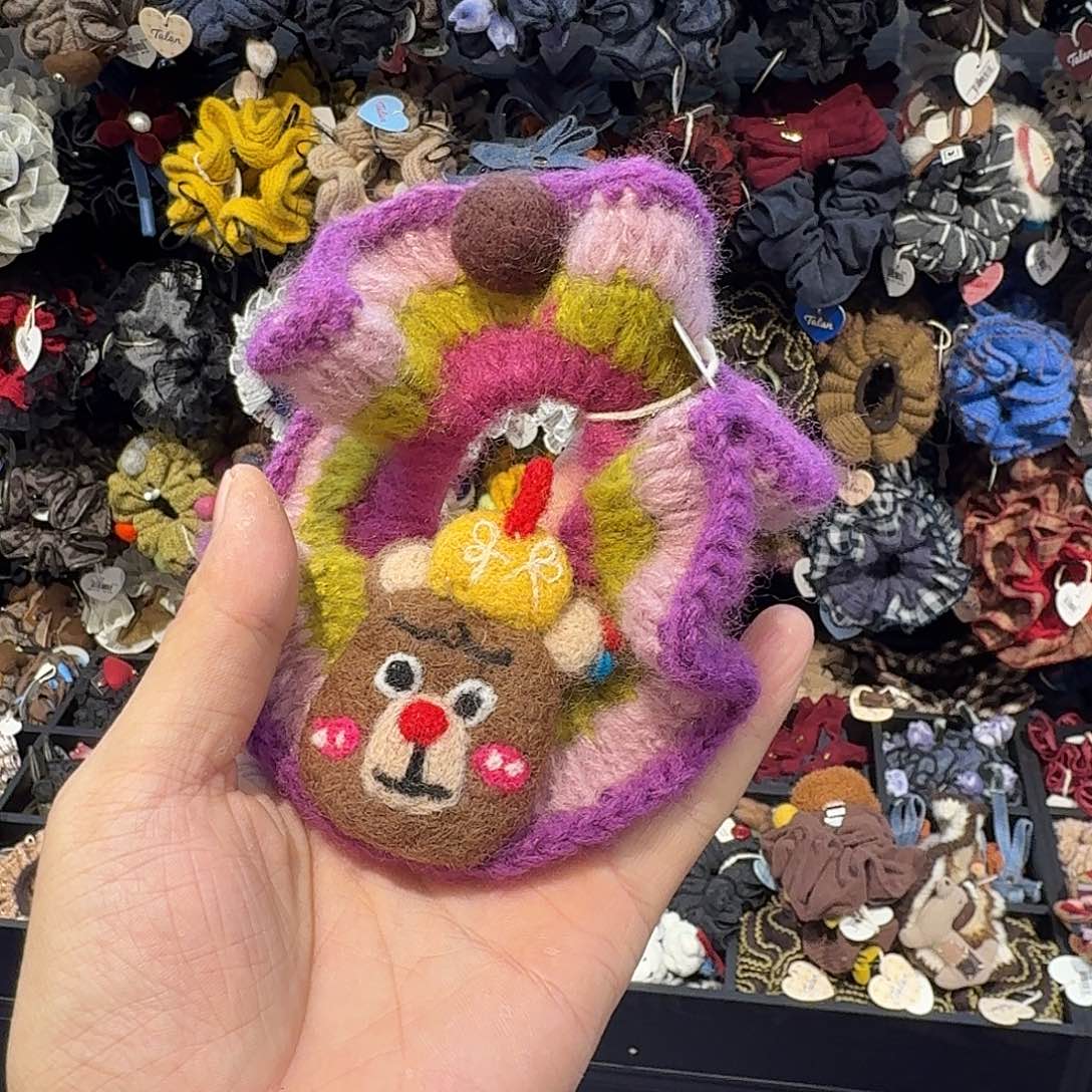 皮质非金属韩系发圈43