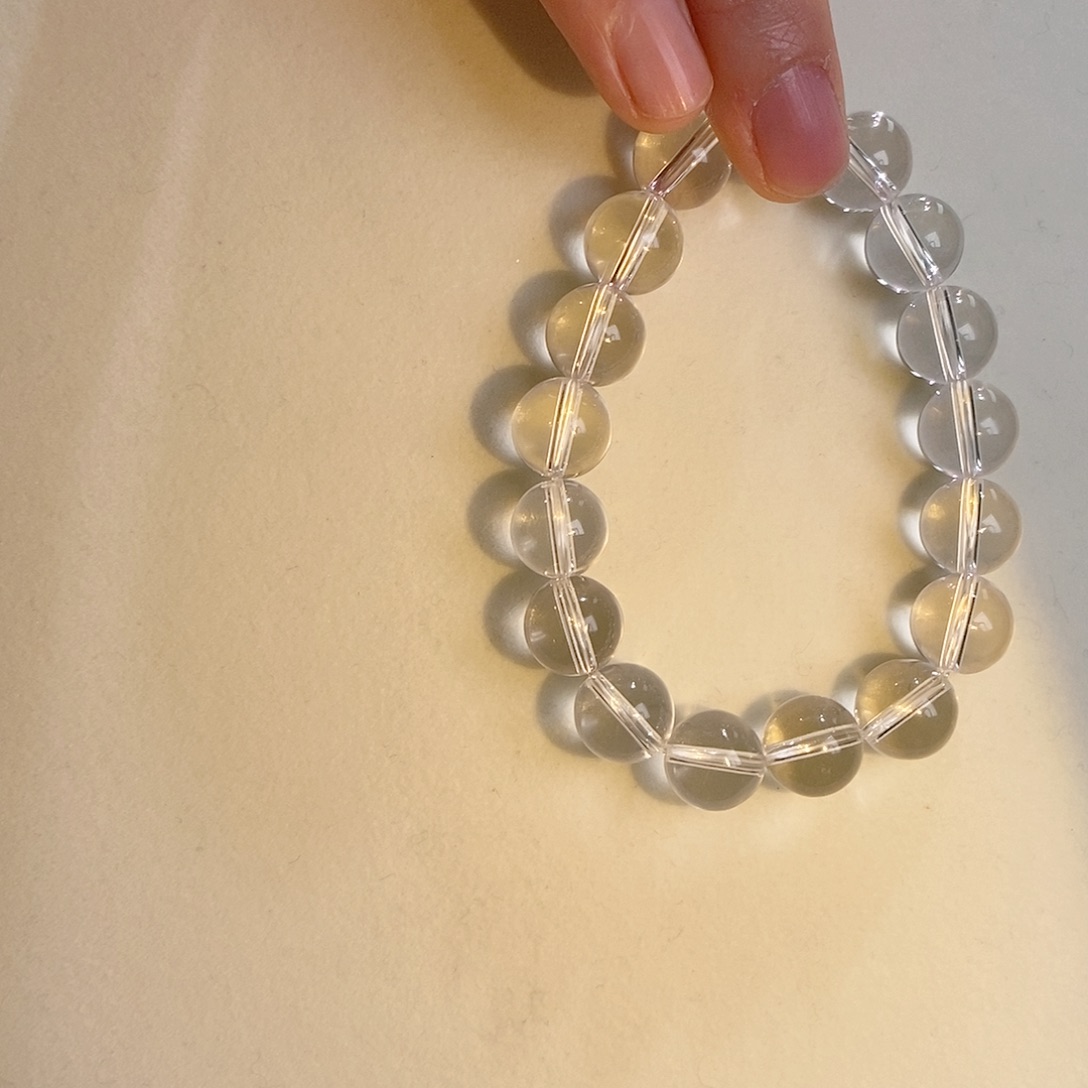 水晶手链未镶嵌12mm白水