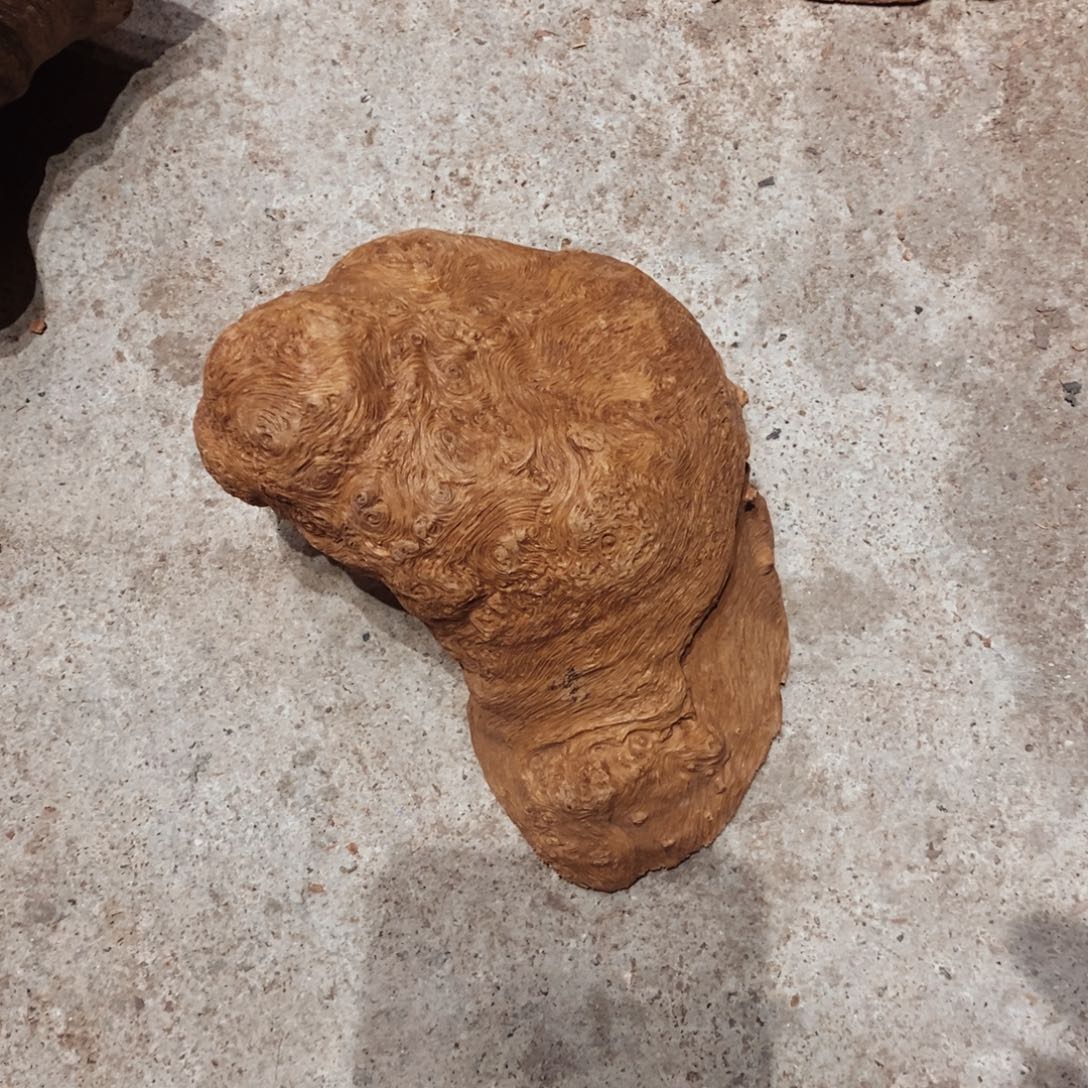 超***哥荔枝木随形木材一个