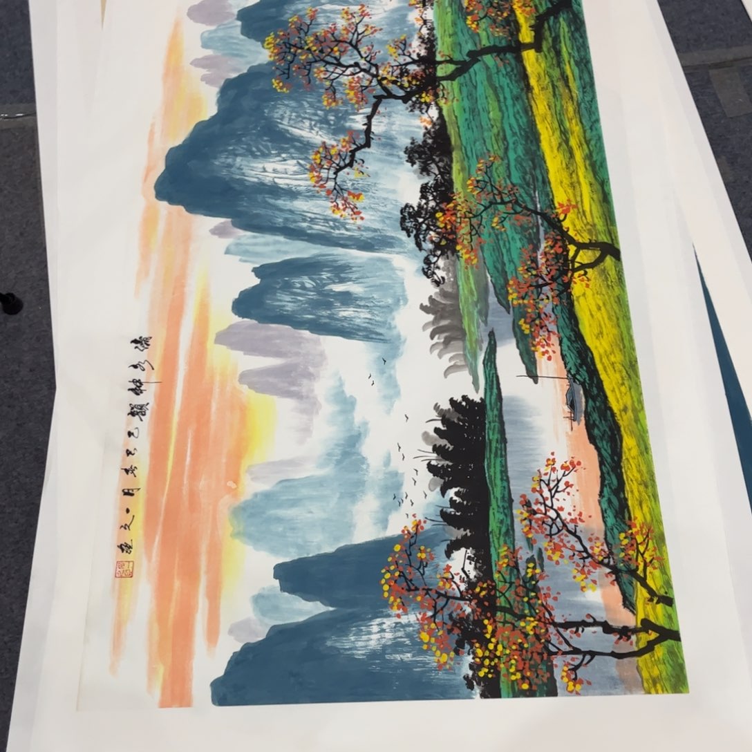 国画ZH精品国画单幅任发