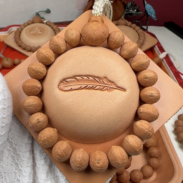 凤眼菩提手串12同树实心飞碟