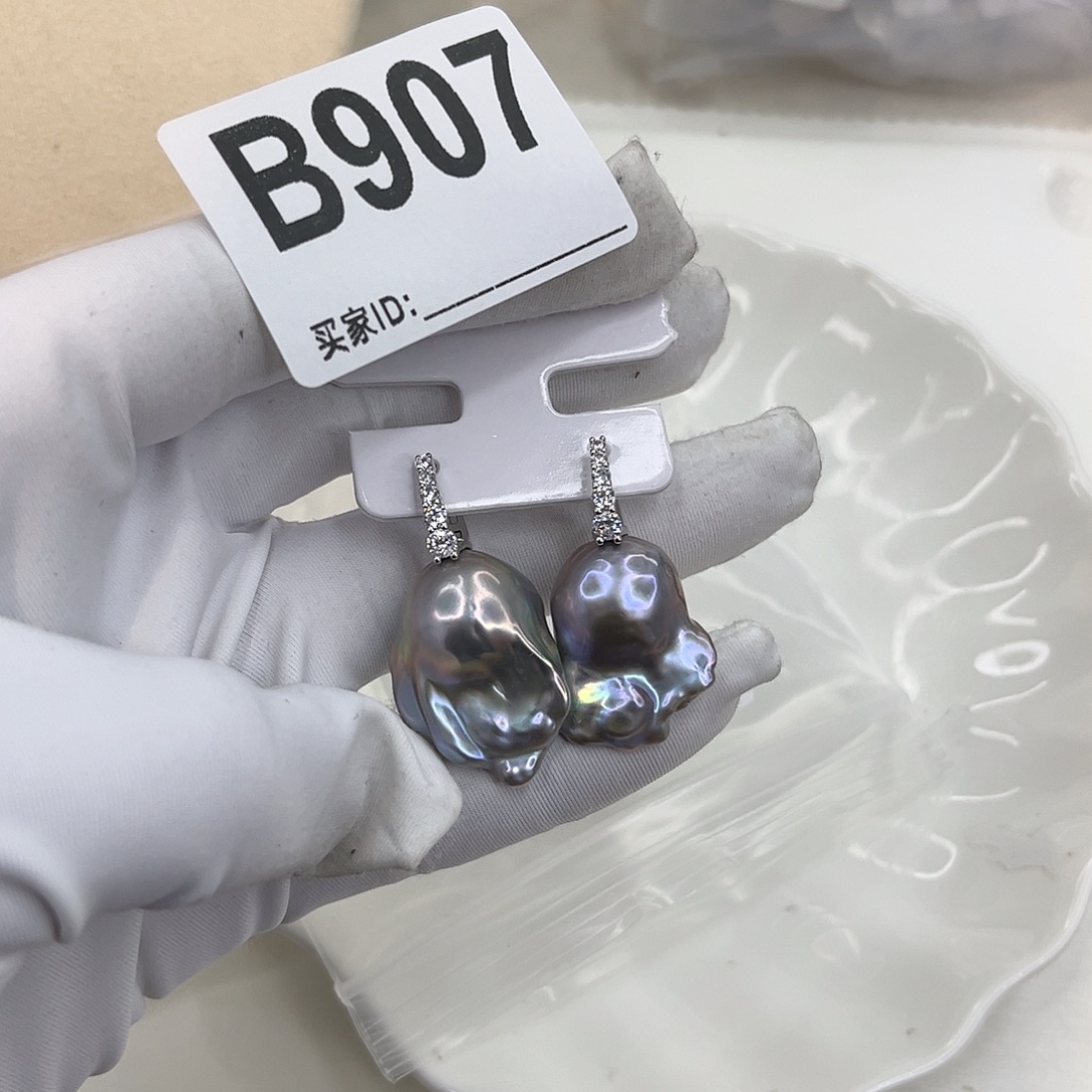 耳饰淡水珍珠合金