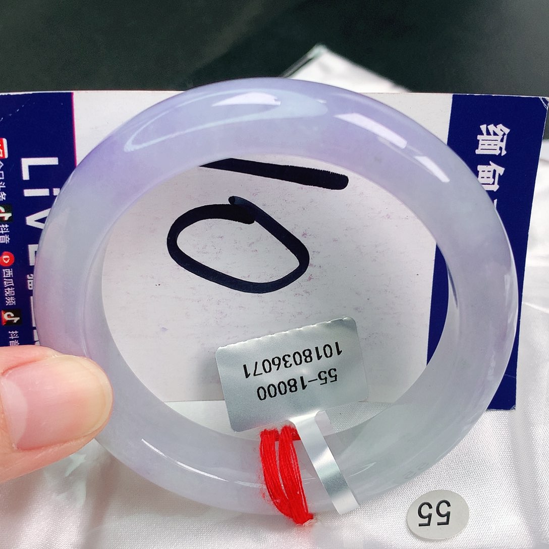 翡翠手镯未镶嵌缅甸天然A货翡翠