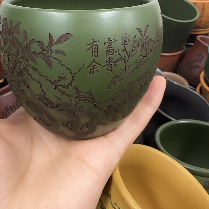 紫砂茶杯紫砂主人杯大放漏！