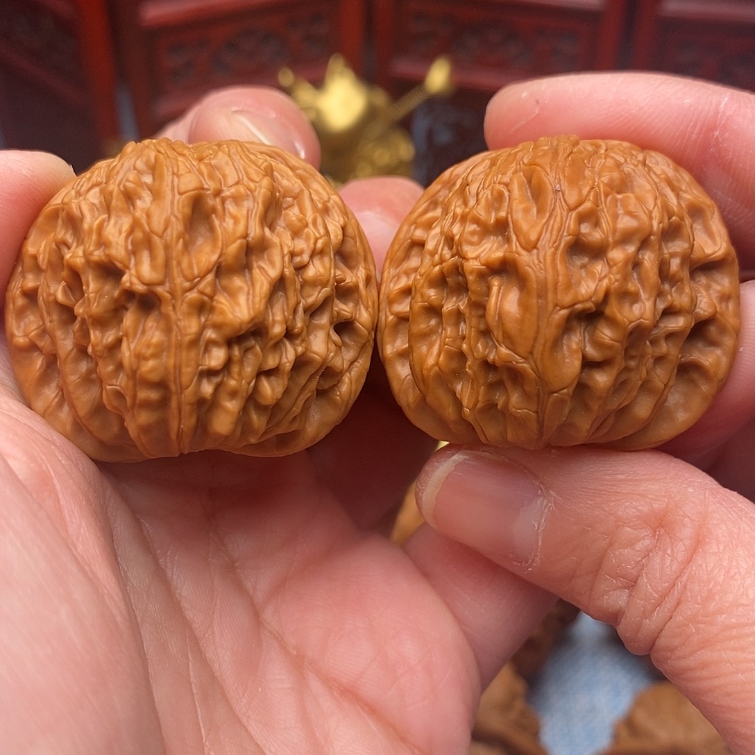 把件文玩核桃全品山地正磨36尺