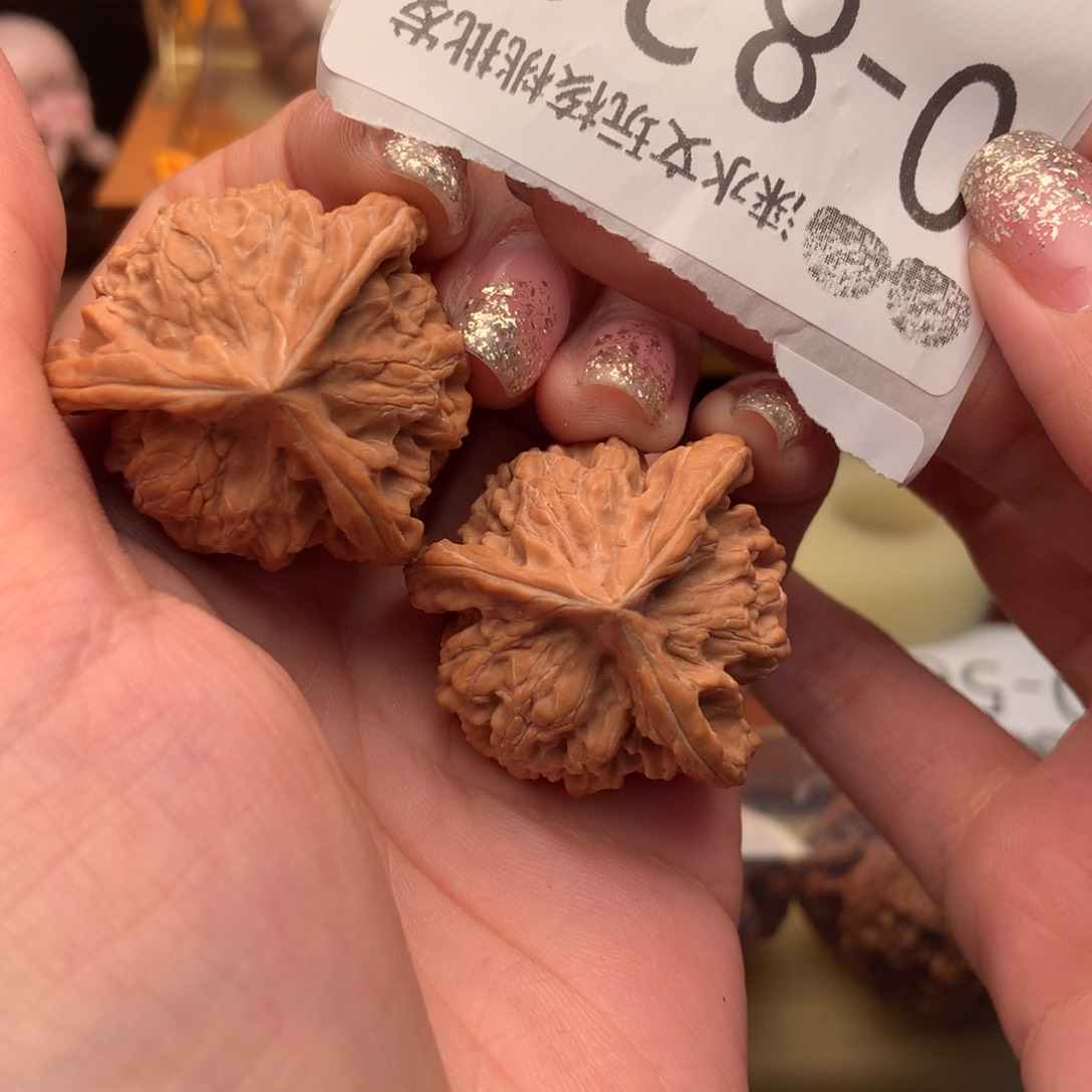 文玩核桃把件梁****乐33盘山