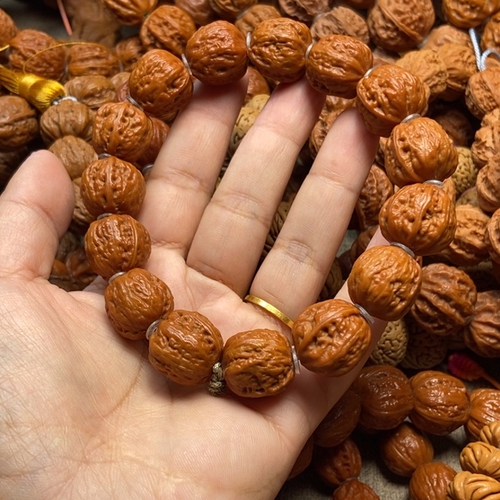 文玩核桃吊坠柒*哥八棱方墩