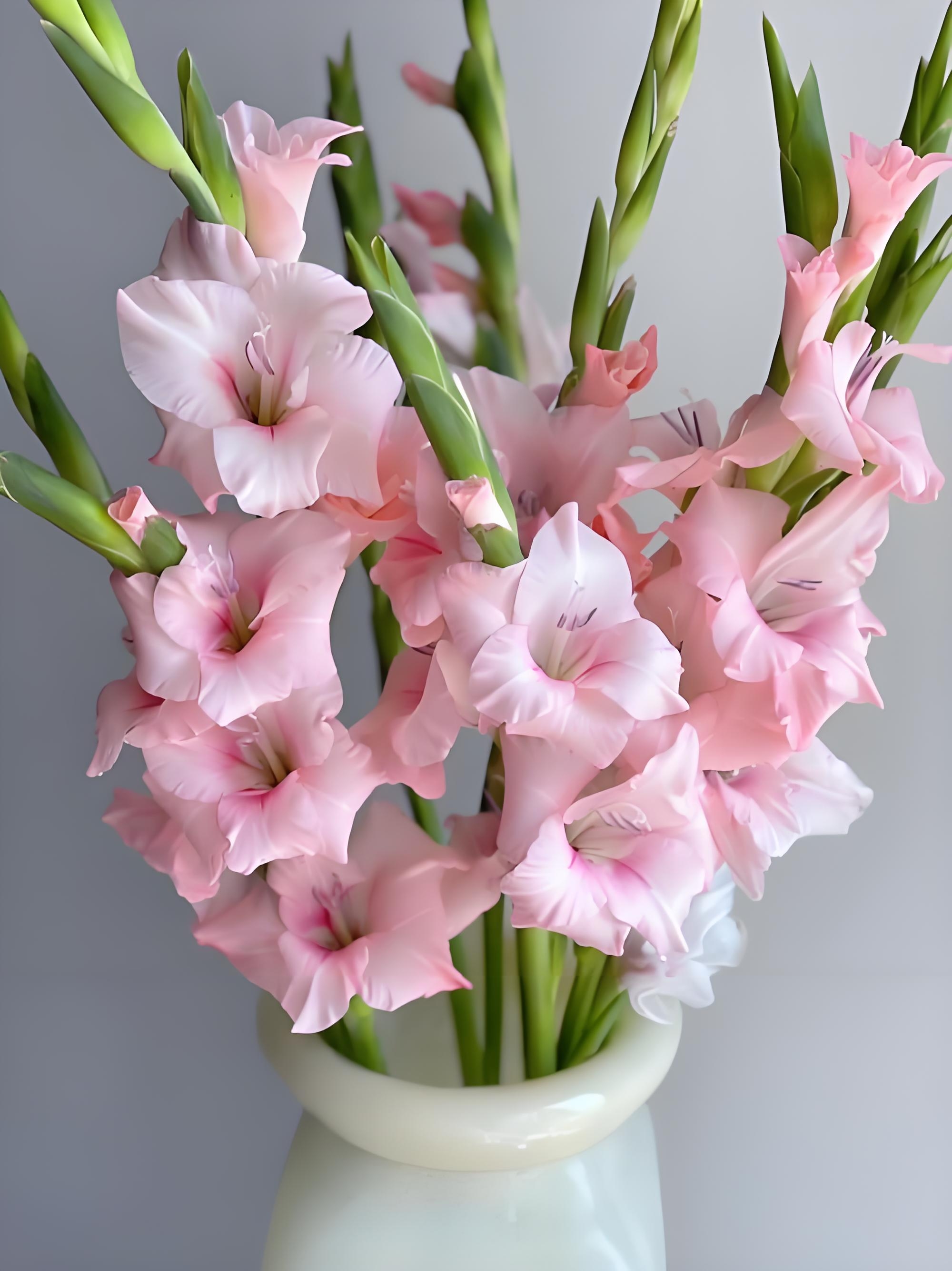 （浅粉-唐菖蒲）节节高升东北基地直发 水生鲜花 顺丰包邮