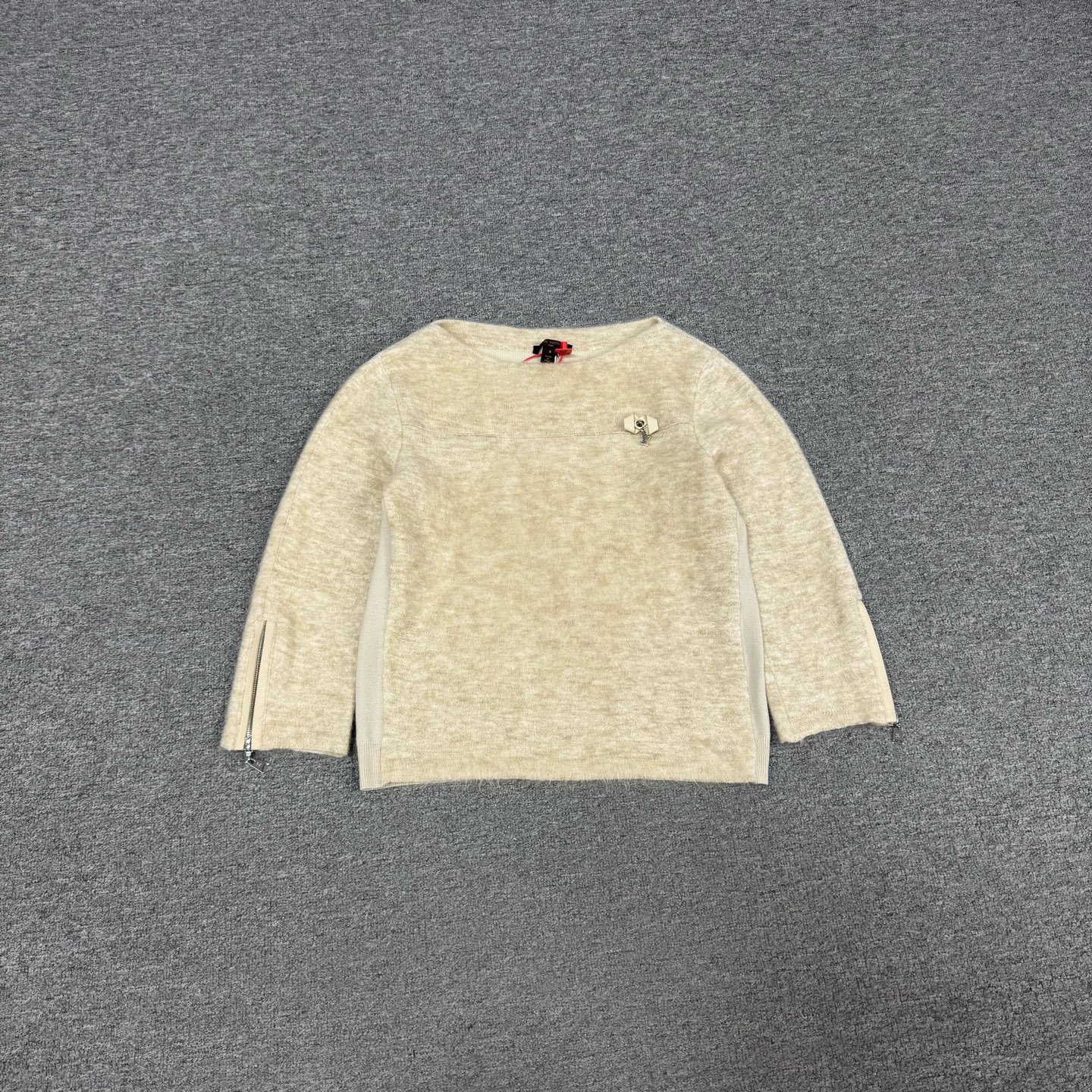 99新 LouisVuitton/路易威登 LV 羊毛马海毛 混纺毛衣 S码 99新