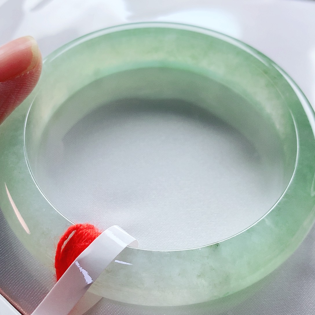 未镶嵌手镯翡翠58圈