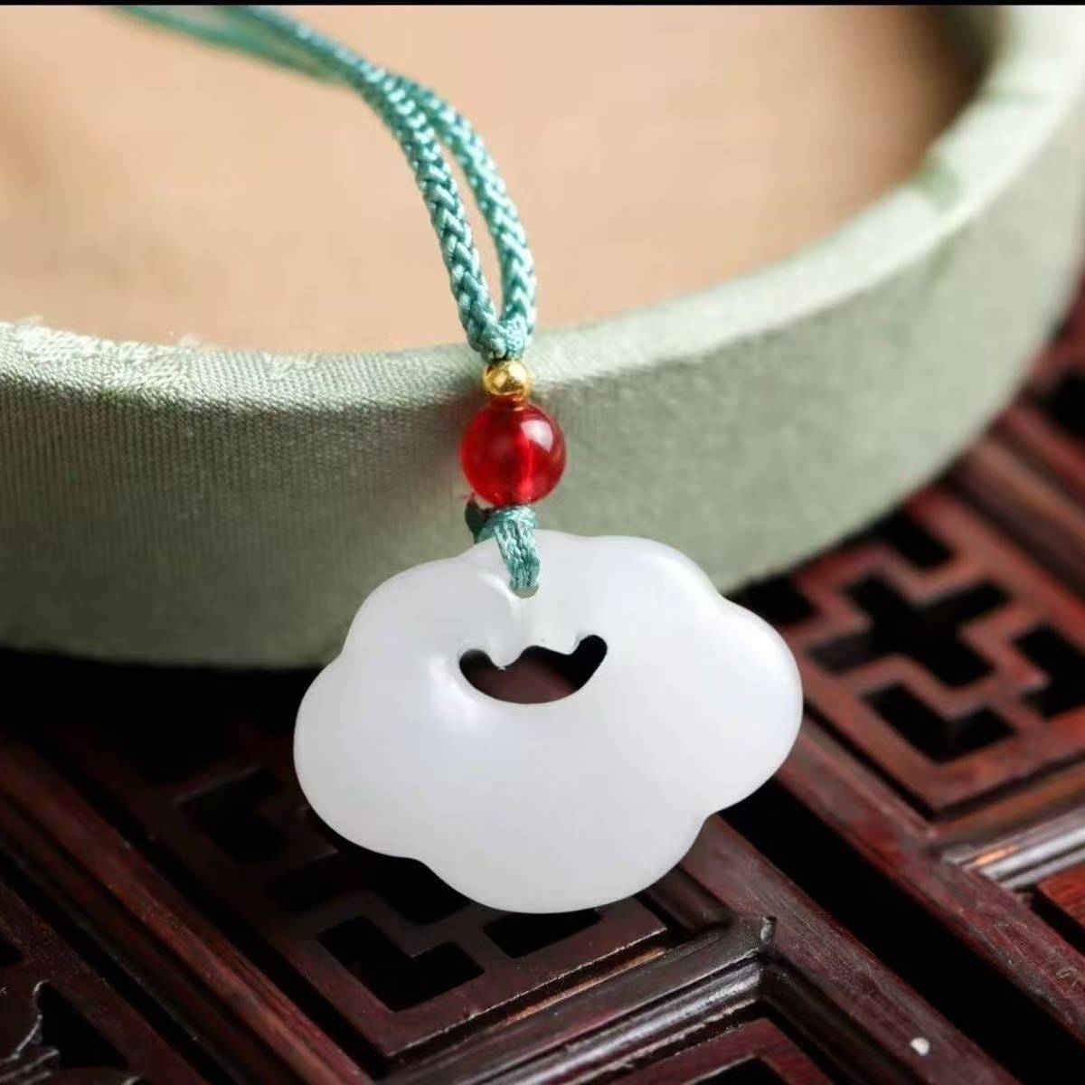 非金属布艺项链 精美时尚平安如意饰品