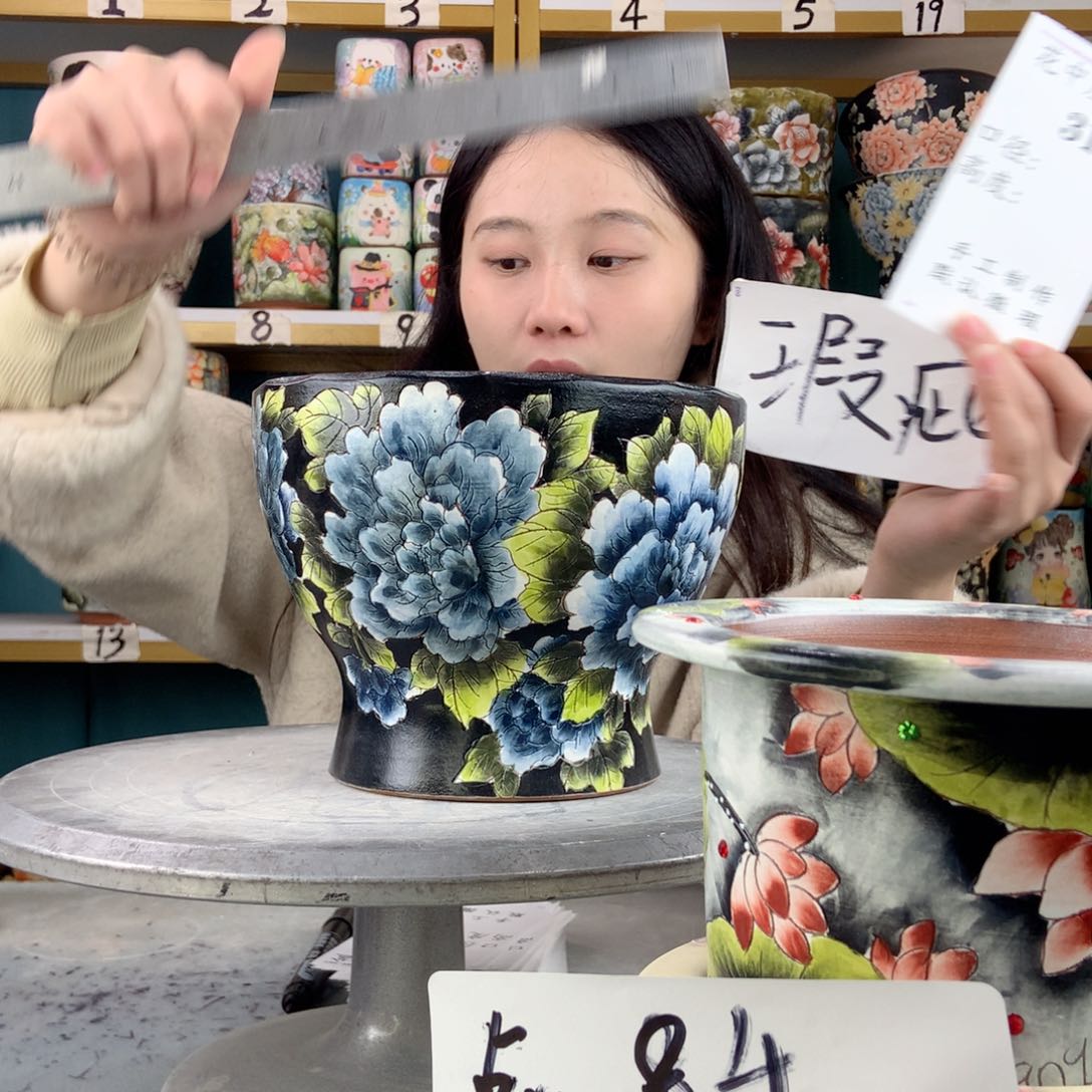 罐景德镇手工瑕疵312