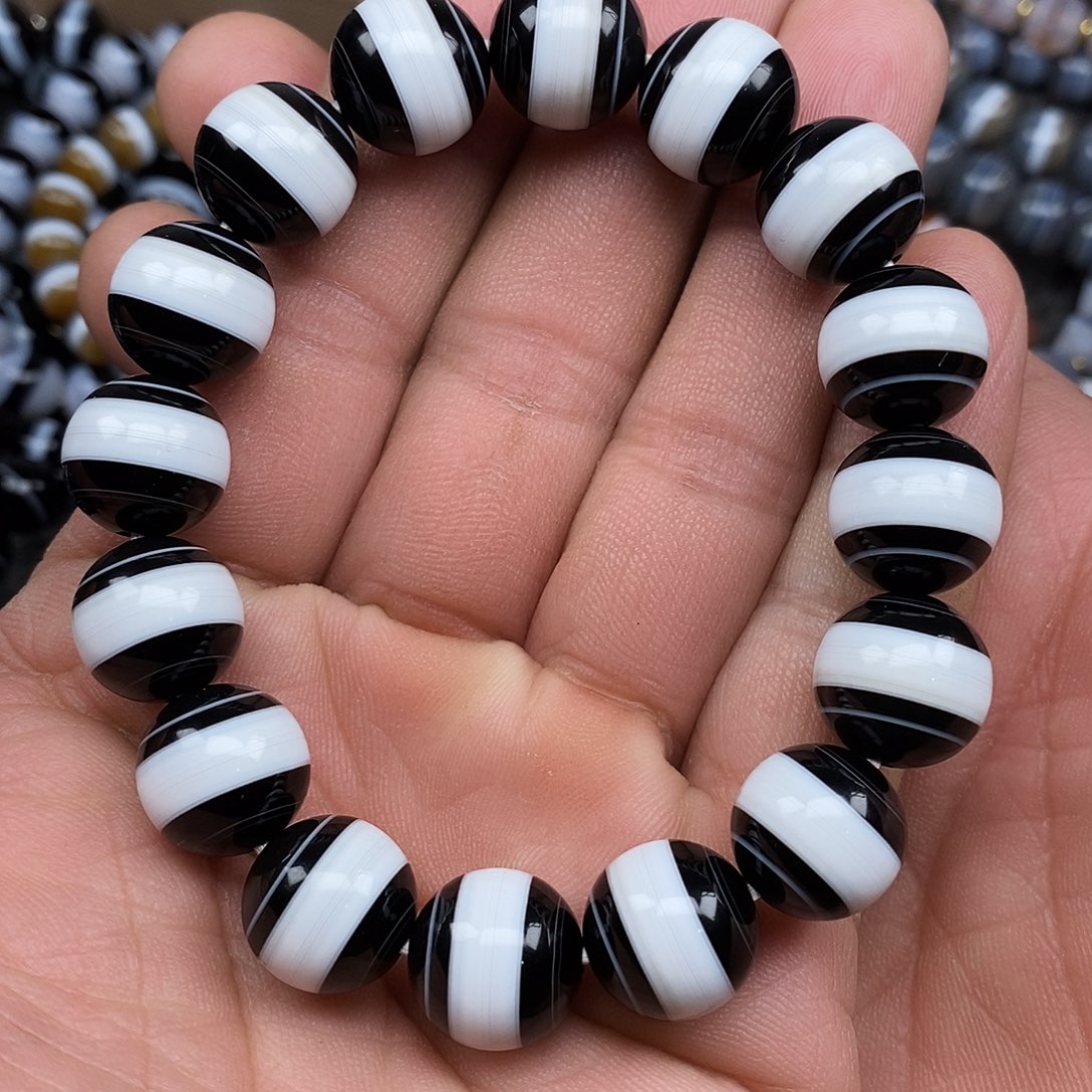 玛瑙/玉髓未镶嵌手链