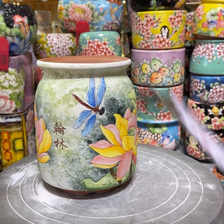 景德镇艺术手绘作品