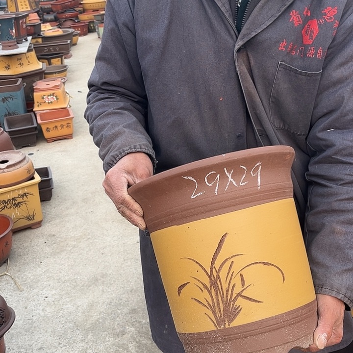 紫砂紫砂花盆也在