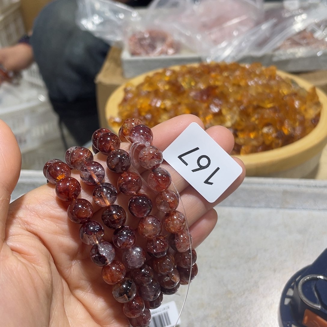 水晶手串9m m未镶嵌多样性发一条j h 619