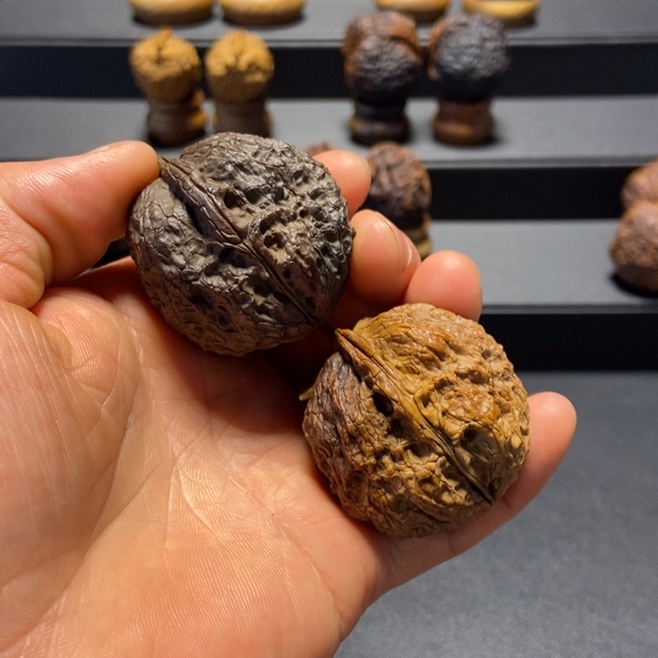 文玩核桃把件B貔貅金蟾43